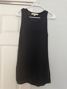 LOFT Navy Blue Sleeveless Tank Tunic